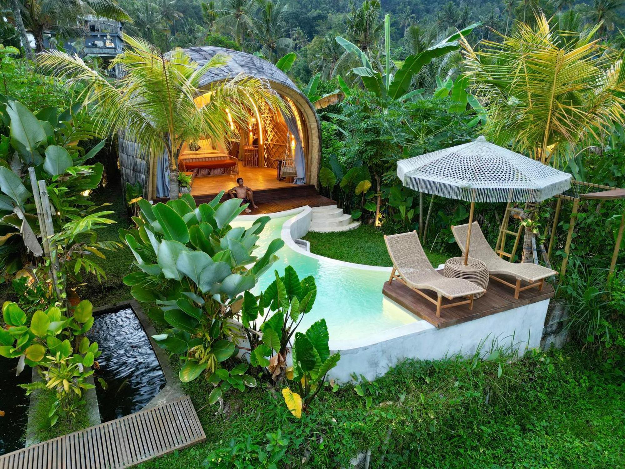 Bed and Breakfast Gladak Di Uma Bali Sidemen  Exteriér fotografie